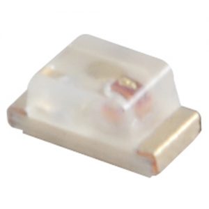 LED-super Bright Green Clear 0603 Surface Mount Case 10 Mcd