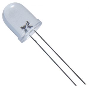 Infrared Emitting Diode 10mm Water Clear Lens 940nm 150mw Remote Control And Night Vision