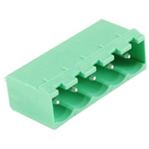 Terminal Block Eurostyle 5 Pole 5.08mm Pitch 300V 15A Socket Vertical PC Mount Terminals