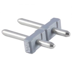 Terminal Block Eurostyle 2 Pole 5.00mm Pitch 300V 7a Pluggable Vertical PC Mount Terminals