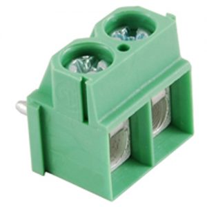 Terminal Block Eurostyle 2 Pole 5.00mm Pitch 300V 16A PC Mount Terminals 24-14awg Wire Range