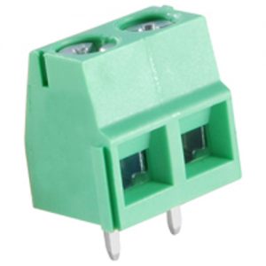 Terminal Block Eurostyle 2 Pole 5.08mm Pitch 300V 13.5A PC Mount Terminals 30-14awg Wire Range