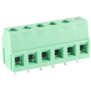 Terminal Block Eurostyle 6 Pole 5.08mm Pitch 300V 20A PC Mount Terminals 24-12awg Wire Range
