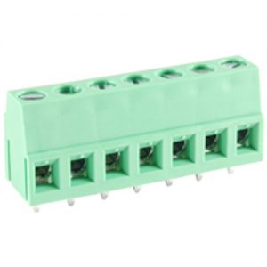 Terminal Block Eurostyle 7 Pole 5.08mm Pitch 300V 20A PC Mount Terminals 24-12awg Wire Range