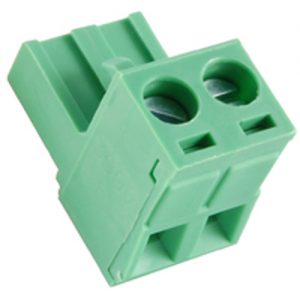 Terminal Block Eurostyle 2 Pole 5.00mm Pitch 300V 15A Plug 30-12awg Wire Range