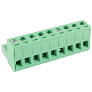 Terminal Block Eurostyle 9 Pole 5.00mm Pitch 300V 15A Plug 30-12awg Wire Range