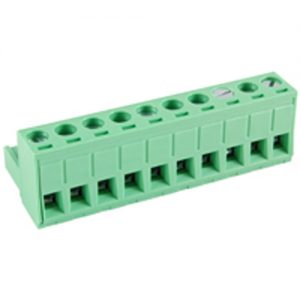 Terminal Block Eurostyle 10 Pole 5.00mm Pitch 300V 15A Plug 30-12awg Wire Range