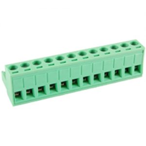 Terminal Block Eurostyle 12 Pole 5.00mm Pitch 300V 15A Plug 30-12awg Wire Range