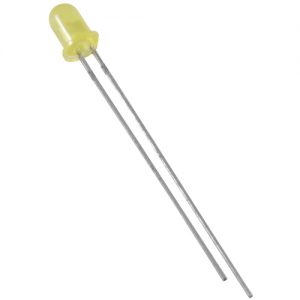 LED-yellow Diffused 3mm