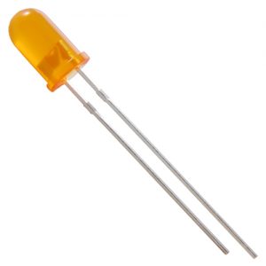 LED-5mm Orange Diffused 60 Mcd