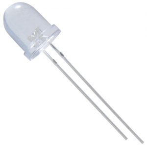LED-8mm Deep Red Vf=2.5V Max Iv=2200 Mcd Typ