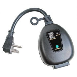 Digital Outdoor Timer Dusk To Dawn With Photocell Function 125V 15A C(UL)us Weatherproof Auto Reset
