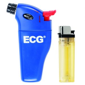Micro-jet Butane Torch Electronic Ignition Also Includes 1 Refillable Butane Cartridge