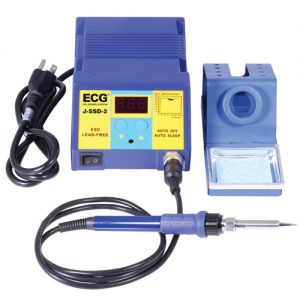 Solder Station Digital Adjustable 75W 200-450 Deg C With LED Display Metal Stand And Cleaning Sponge
