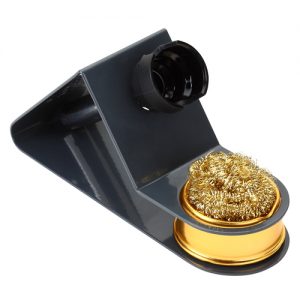 Solder Iron Stand With Brass Wire Cleaning Ball Heat Resistant