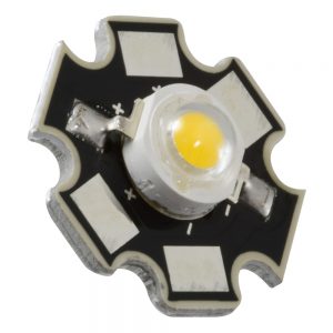 LED 3W High Power Warm White 3150k 210 lumen 20mm star base pcb water lear lens