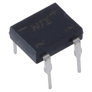 Bridge Rectifier - Full Wave Single Phase 1000V 1amp 4-pin DIP Package