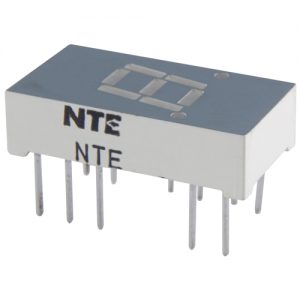 LED-Display Yellow 0.300 Inch Seven Segment Common Anode Right Hand Decimal Point Gray Face