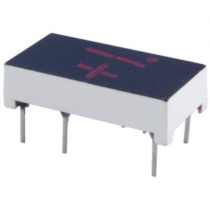 LED-display Red 0.300 Inch Polarity And Overflow Common Anode