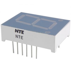 LED-display Red 0.800 Inch Seven Segment Common Anode Right Hand Decimal Point
