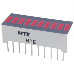 LED-10-segment Red Bar Graph Display W/separate Anode And Cathodes