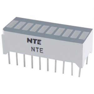 LED-10-segment Yellow Bar Graph Display W/separate Anode And Cathodes