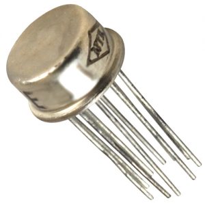 Integrated Circuit Precision Voltage Regulator 10 Lead Metal Can