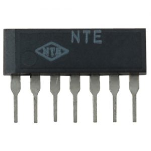 Integrated Circuit Lo-noise Af Preamp 7-lead SIP Vcc=20V