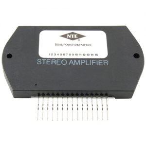 Module Hybrid Dual Af Po 15W/channel Audio Power AMP 15-lead SIP Vcc=39V Max