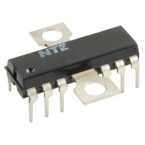 Integrated Circuit 1 Watt Audio Power AMP 12-lead DIP