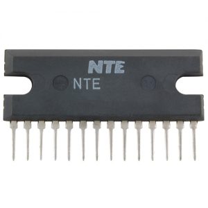 Integrated Circuit 2-channel 4.3W Audio Power Output For Tape Recorder 14-lead SIP Vcc=18V