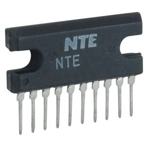 Integrated Circuit 12 Watt Audio Power AMP 10-leadsip Vcc=25V Reverse Pin-out Of NTE1390