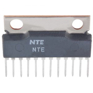 Integrated Circuit Dual 5.8W/channel Audio Power AMP 12-lead SIP Vcc=18V