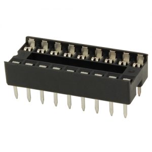Socket For 18-pin DIP Package 3/pkg