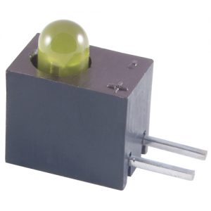 LED 3mmt Right Angle Yelow 15 Mcd