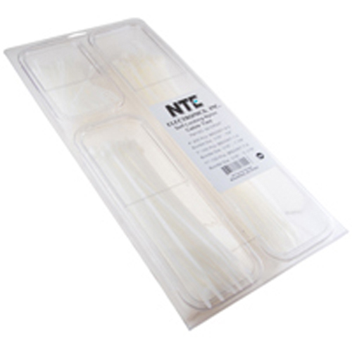 Cable Tie Convenience Pack Natural Nylon Contains 200 18 Lb. 4.1 /100 50 Lb. 7.5 /100 50 Lb. 11.2   