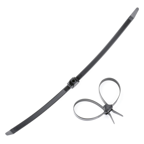 Cable Tie Dual-loop 19.81 Inch 150lb UV Black 50 Per Bag                                            