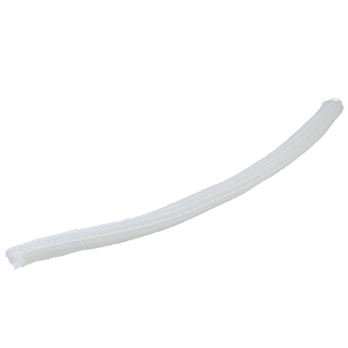 Self-closing Braided Wrap 6mm Dia White 100ft