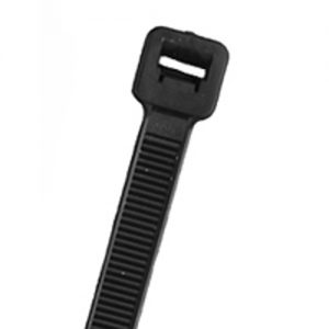 Cable Tie 120 Lb. Heavy Duty 15 In Length UV Black Nylon 100/bag