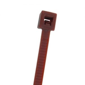 Cable Tie 50 Lb. Standard 14.5 In Length Brown Nylon 100/bag