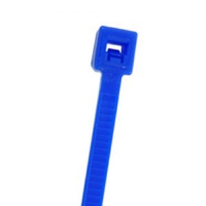 Cable Tie 50 Lb. Standard 11.2 In Length Blue Nylon 100/bag