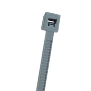 Cable Tie 50 Lb. Standard 11.2 In Length Gray Nylon 100/bag