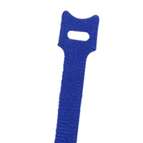 Hook And Loop Tie 5 Inch Blue 10/pack                                                               