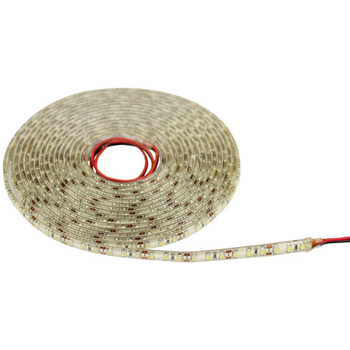 LED Strip Flexible White 16.4 Feet(5m) 300 LEDs Water-resistant(ip65) LED Size 2835 12vdc 52.5 WattS