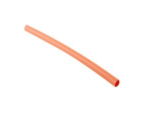 Heat Shrink 3/64 In Dia Thin Wall Orange 48 In Length 2:1 Shrink Ratio