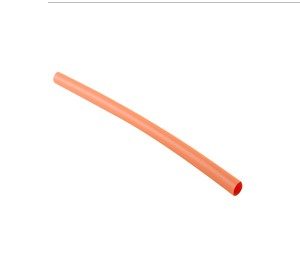 Heat Shrink 3/32 In Dia Thin Wall Orange 48 In Length 2:1 Shrink Ratio