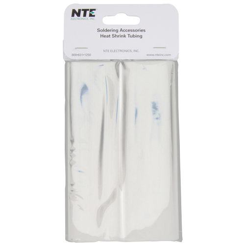 Heat Shrink 1 1/4 In Dia Dual Wall W/adhesive Clear 6 In Length 2 PCs Per Package 3:1 Shrink Ratio  