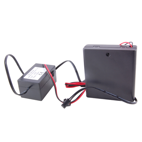 EL Wire Battery Power Supply Drives 0-5m(0-16.4ft) Max Length On/flash/off Modes Uses 4 AA BatterieS