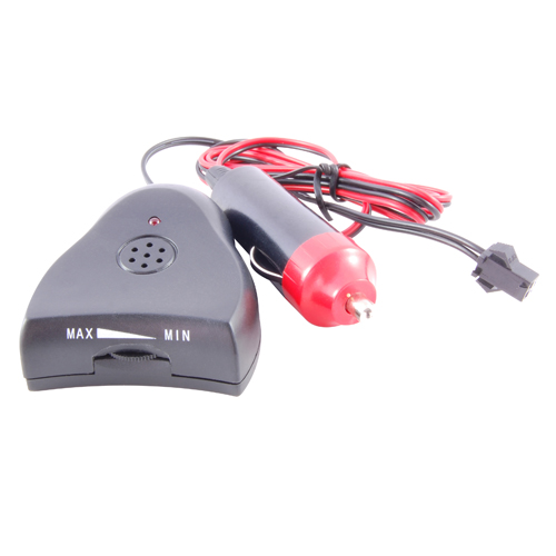 El Wire 12VDC Power Supply Drives 0-5m(0-16.4ft) Max Length On/sound Control/off Modes Cigar Plug IN