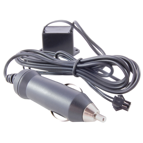 El Wire 12VDC Power Supply Drives 0-5m(0-16.4ft) Max Length Constant Light Cigar Plug Input         